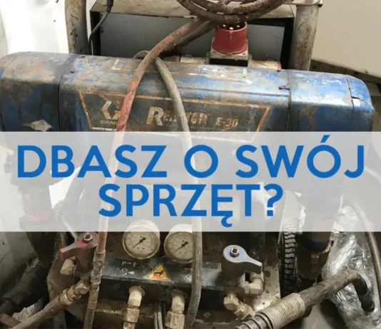 konserwacja urządzeń natryskowych